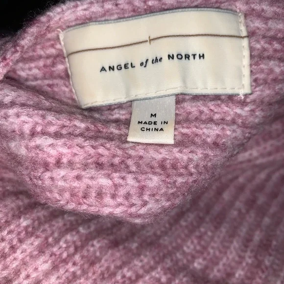 Anthropologie Angel of the North Gabriele Tie Back Ribbed Seater - Purple Size M - Picture 4 of 9